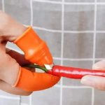 🌿 সিলিকন ফিঙ্গার নাইফ ভেজিটেবল কাটার – ৬ ইন ১ সেট - Image 6