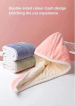 হেয়ার ড্রায়ারের বিকল্প নরম হুডি টাওয়েল – চুল শুকান ক্ষতি ছাড়াই - Image 4