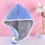 হেয়ার ড্রায়ারের বিকল্প নরম হুডি টাওয়েল – চুল শুকান ক্ষতি ছাড়াই - Image 3